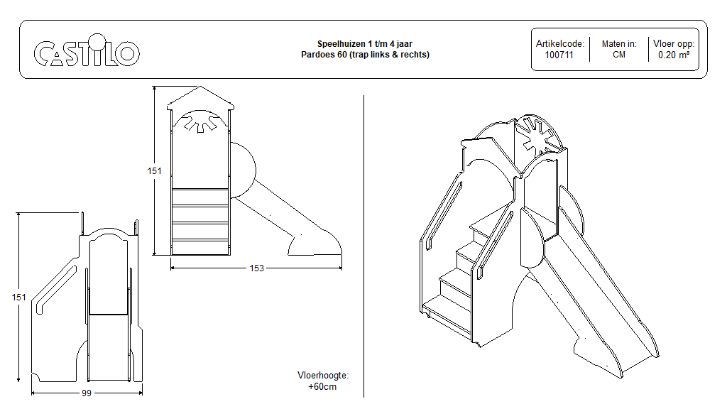 Pardoes 60 dakje - Afbeelding 3