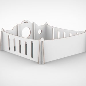 Budget grondbox 150×150 cm