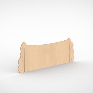 Paneel rechts dicht 120 cm