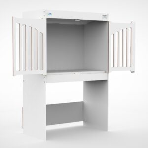 Hoogslaper met draaideuren