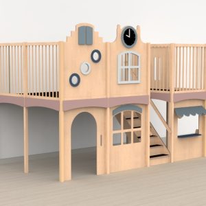 Oldschool speelwerkverdieping trap midden 02