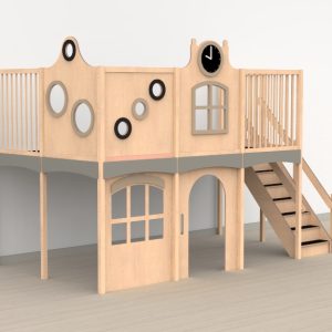 Oldschool speelwerkverdieping trap rechts 02