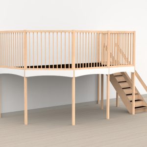 Oldschool speelwerkverdieping trap rechts 05