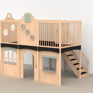 Oldschool speelwerkverdieping trap rechtsachter 02