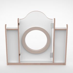 Wave paneel deuropening 85cm