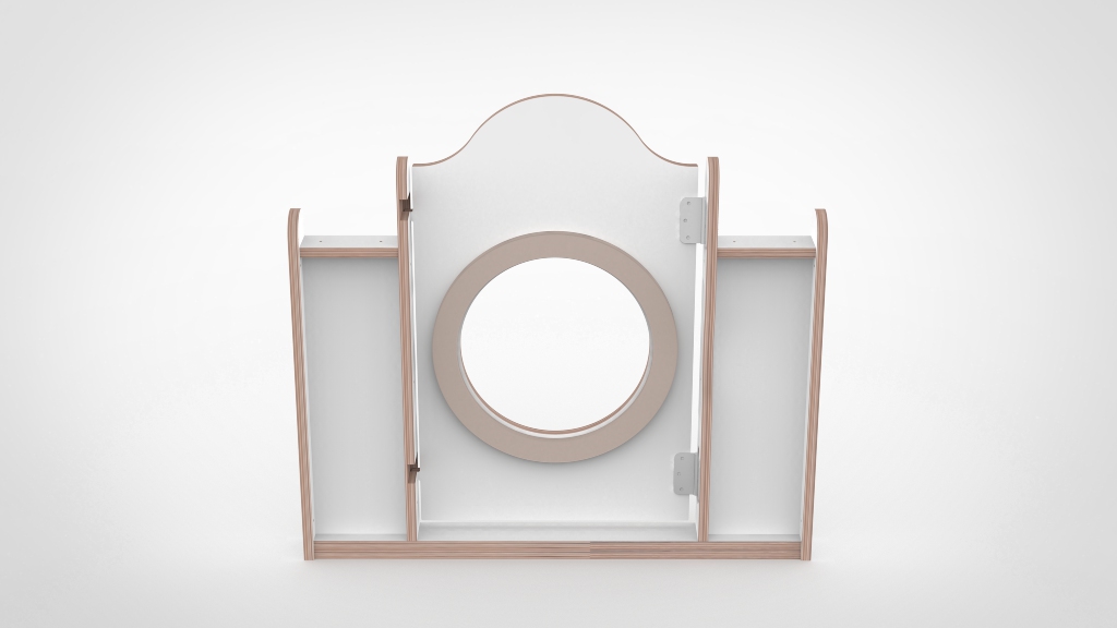 Wave paneel deuropening 85cm