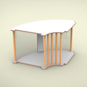 Onderdelen kruiptunnel