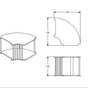 Kruiptunnel grote bocht