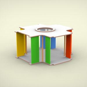 Kruiptunnel kruising open