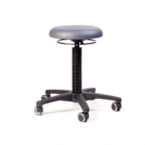 Budget leidsterkruk met pur zitting verstelbaar