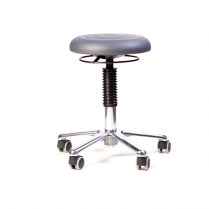 Leidsterkruk met pur zitting verstelbaar