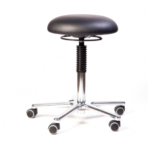 Leidsterkruk kunstleder verstelbaar