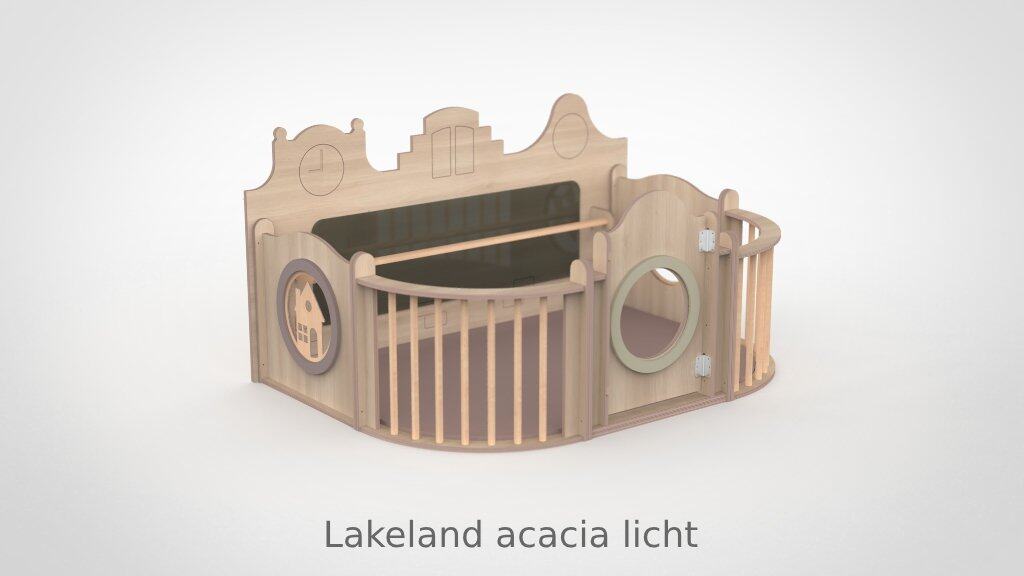 Loopwand stad met wavebox - Afbeelding 4