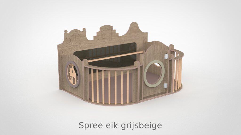 Loopwand stad met wavebox - Afbeelding 5