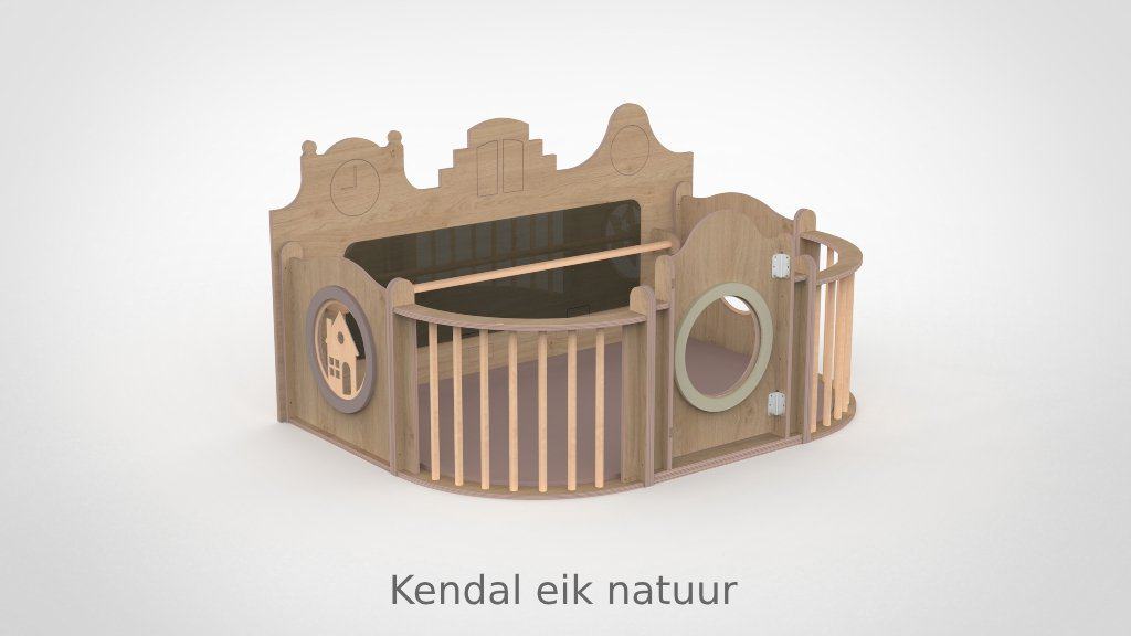 Loopwand stad met wavebox - Afbeelding 8