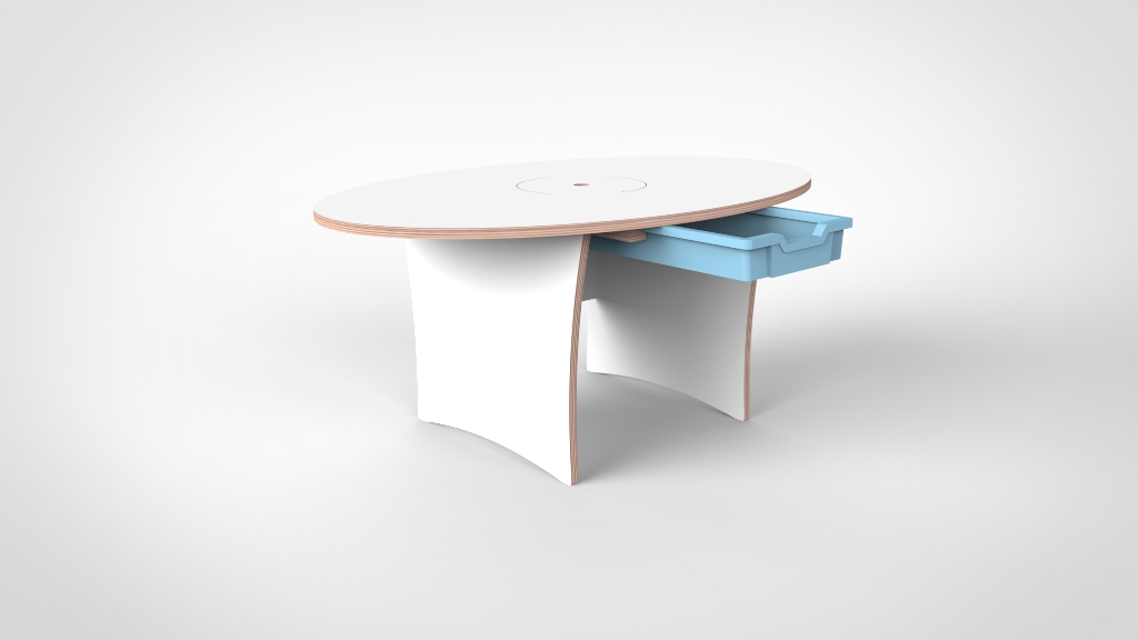 Legotafel ovaal - Afbeelding 2