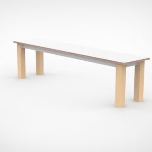 Robuuste bank recht 180