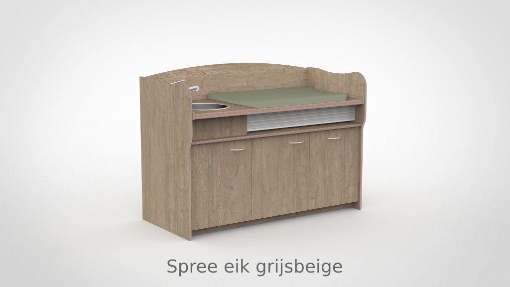 Commode 170cm meeliftend sanitair deuren - Afbeelding 22