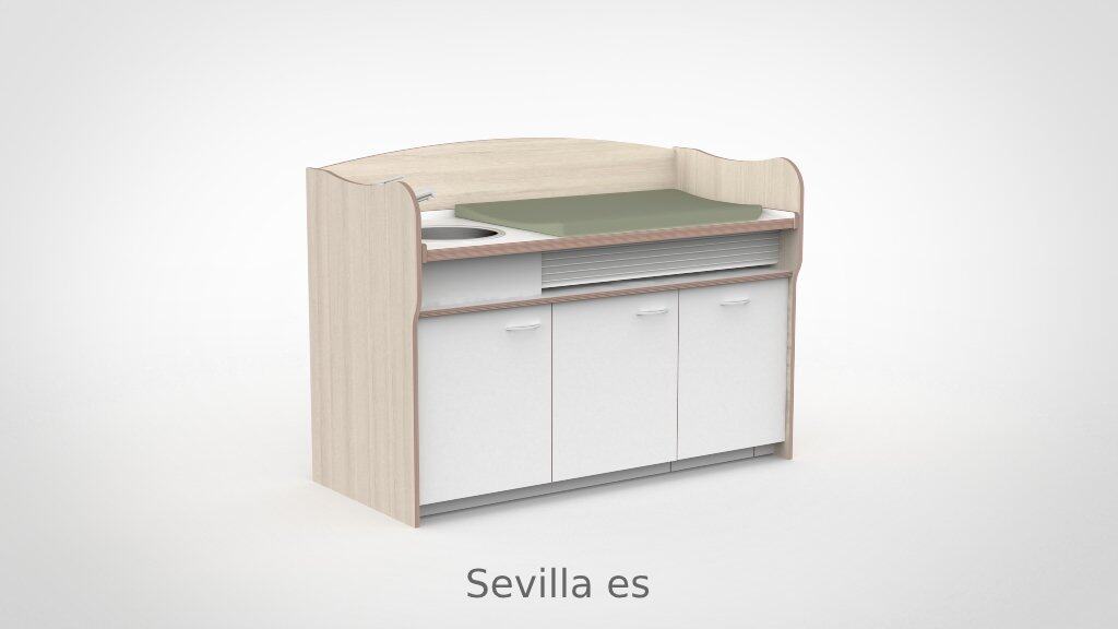 Commode 170cm meeliftend sanitair deuren - Afbeelding 12