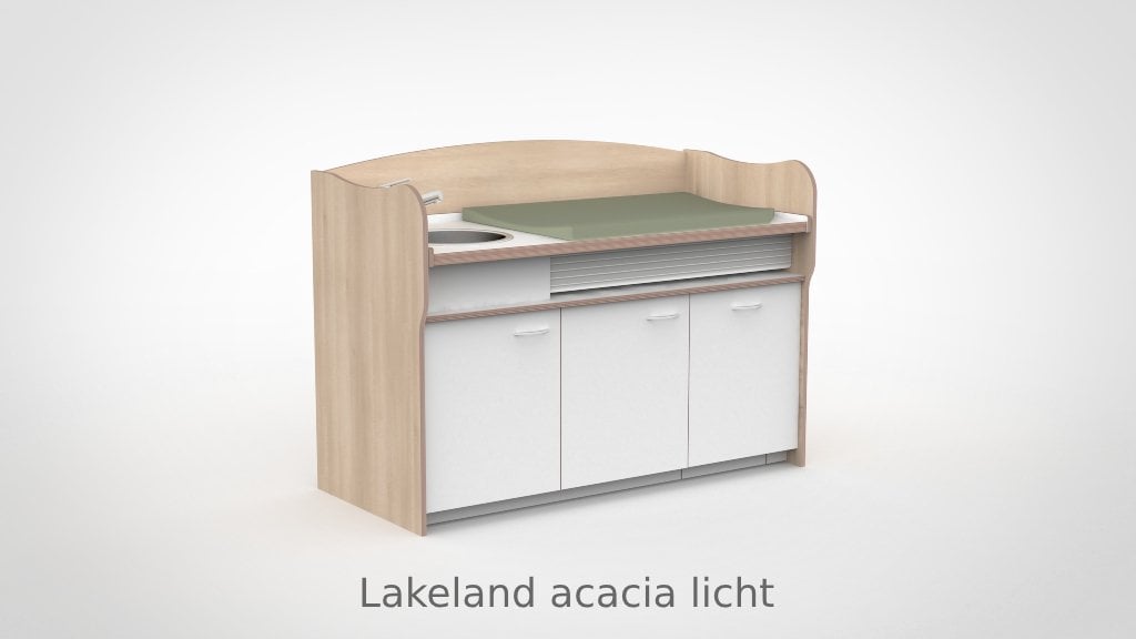 Commode 170cm meeliftend sanitair deuren