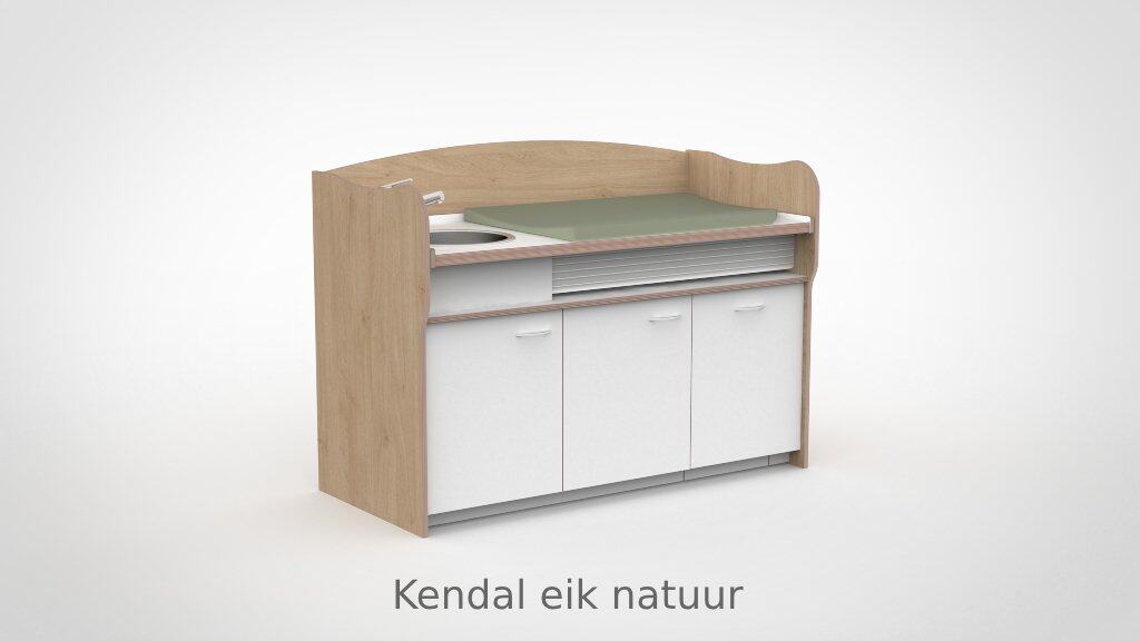Commode 170cm meeliftend sanitair deuren - Afbeelding 17