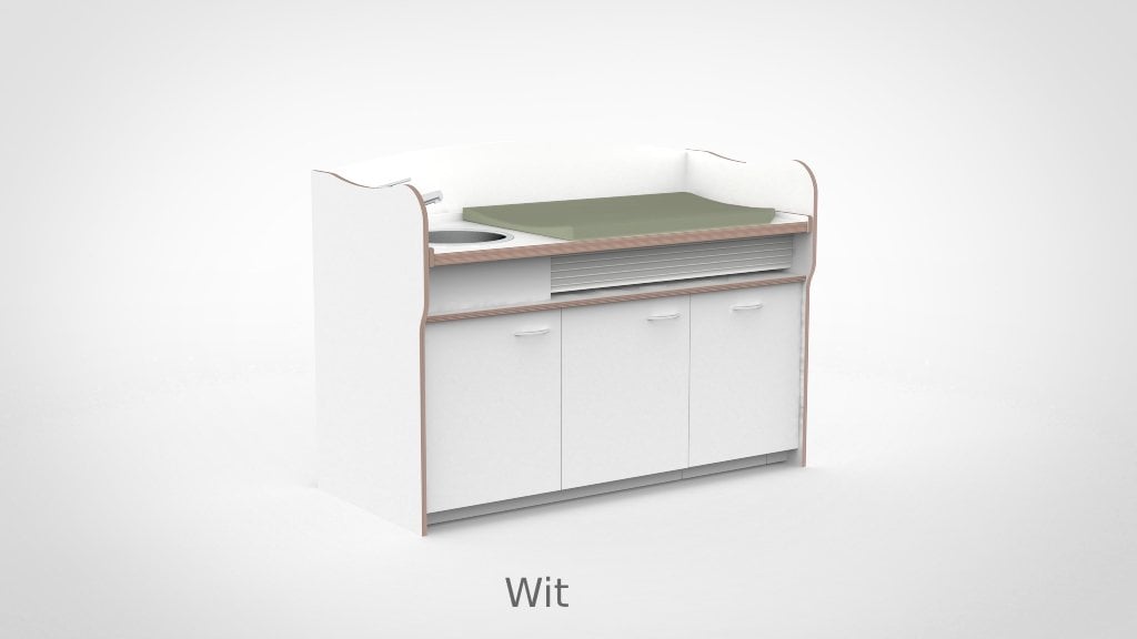 Commode 170cm meeliftend sanitair deuren - Afbeelding 27