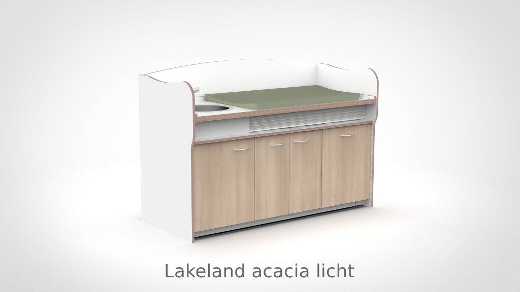 Commode 180cm meeliftend sanitair deuren - Afbeelding 6