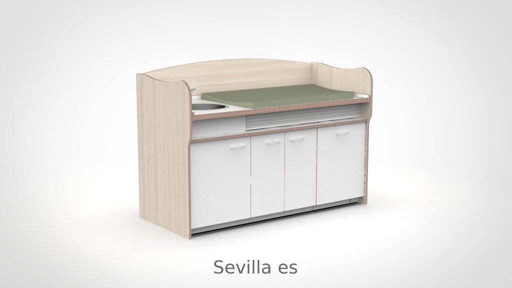 Commode 180cm meeliftend sanitair deuren - Afbeelding 13