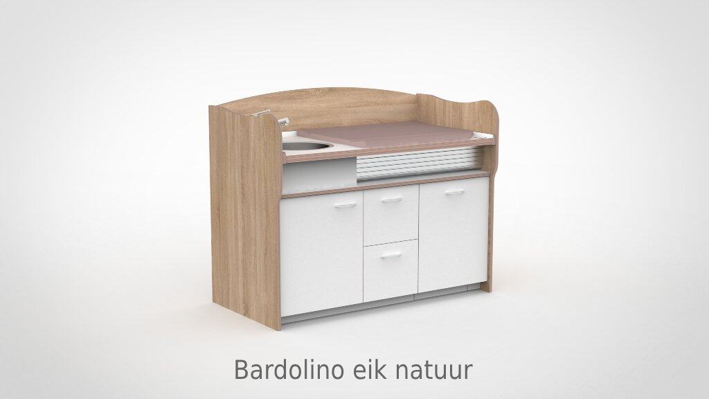 Commode 155cm meeliftend sanitair 2 lades - Afbeelding 11