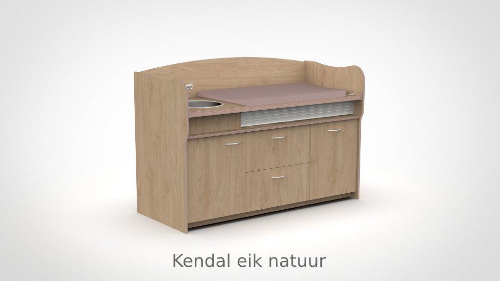 Commode 180cm meeliftend sanitair 2 lades - Afbeelding 25