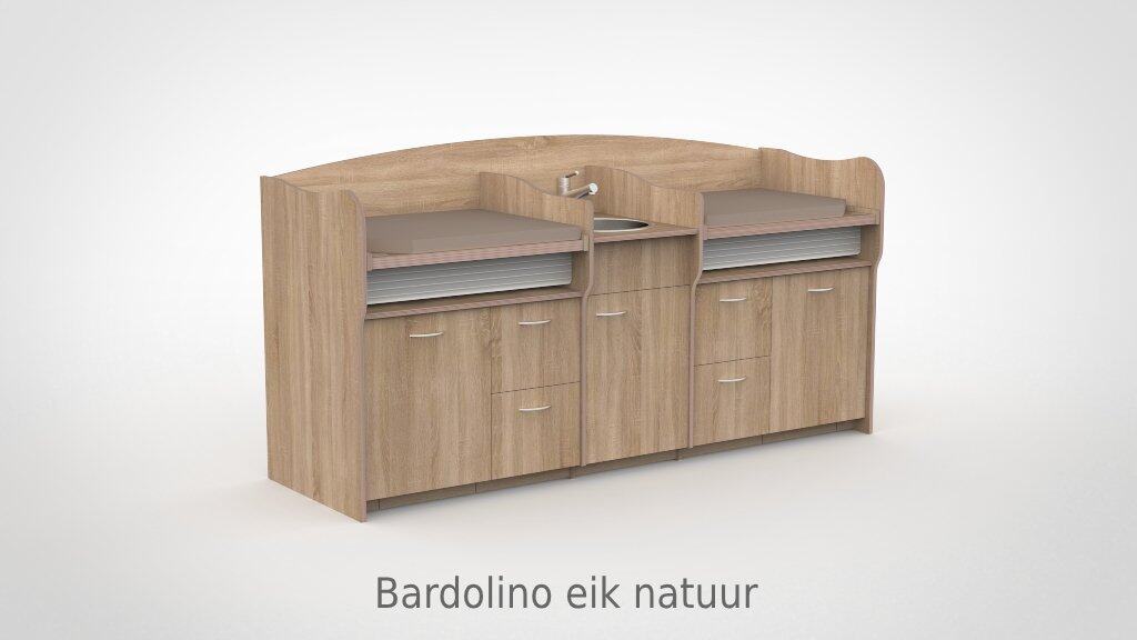 Commode 250cm vast sanitair 2 lades - Afbeelding 19