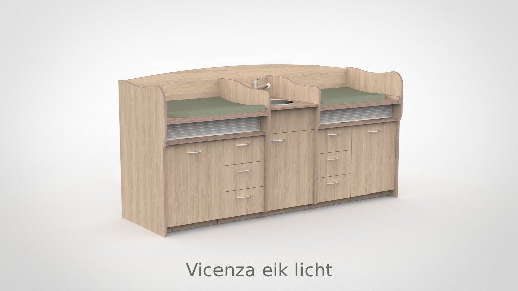 Commode 250cm vast sanitair 3 lades - Afbeelding 24