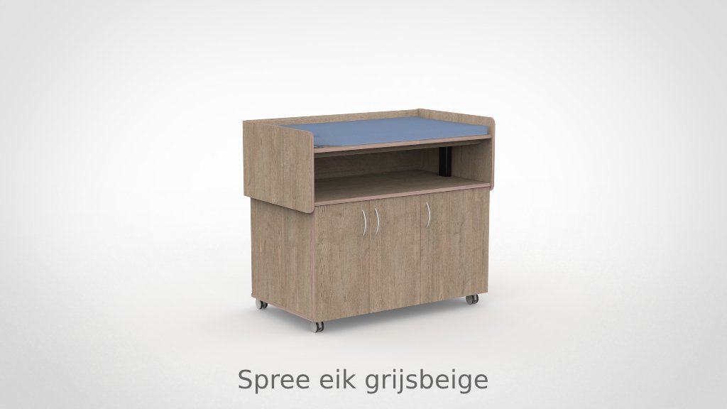Verrijdbare commode 125 cm - Afbeelding 17