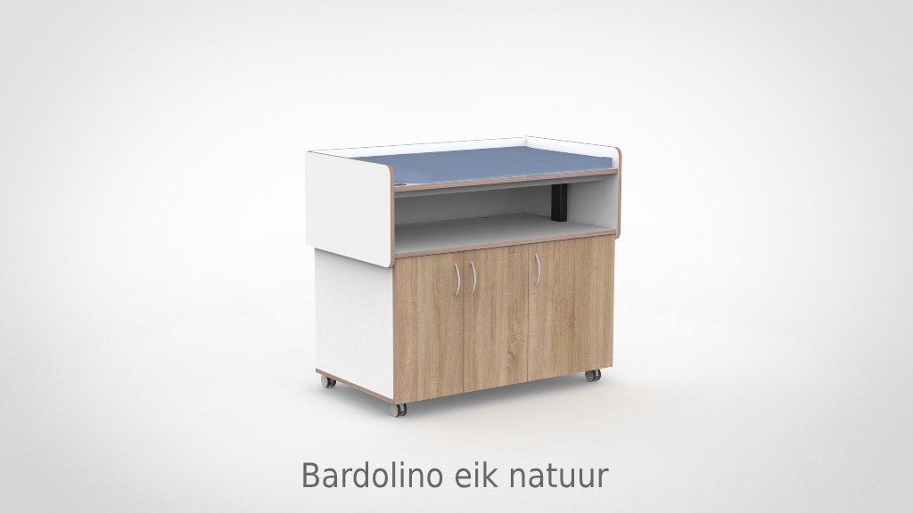 Verrijdbare commode 125 cm - Afbeelding 6