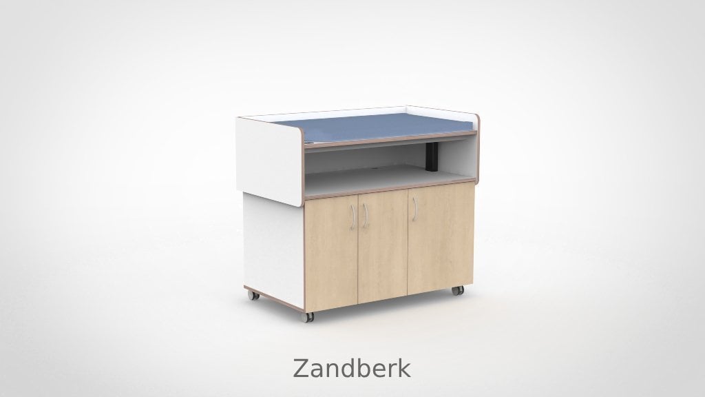 Verrijdbare commode 125 cm - Afbeelding 3