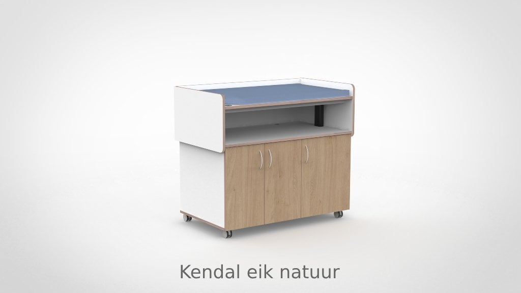 Verrijdbare commode 125 cm - Afbeelding 4