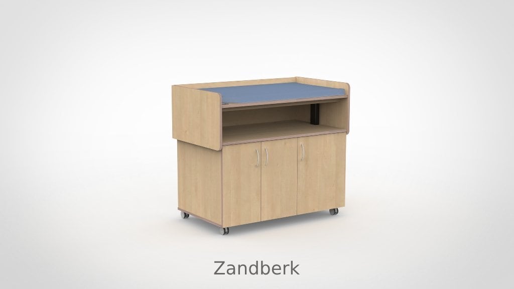 Verrijdbare commode 125 cm - Afbeelding 12