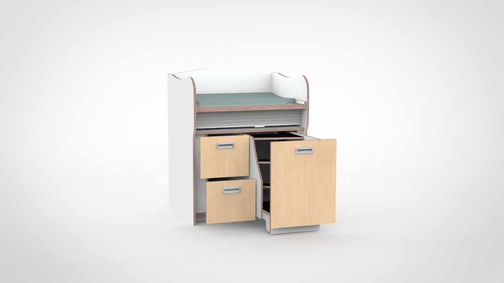 Commode 100cm 2 lades - Afbeelding 19