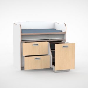 Commode 125cm 2 lades