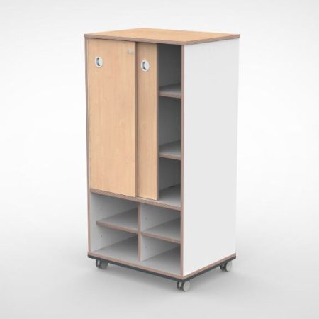 Kast 2 kolommen H140 05