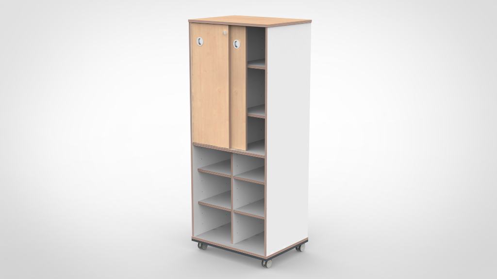 Kast 2 kolommen H174 04 - Afbeelding 2