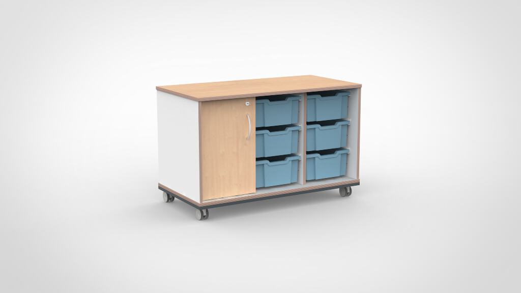 Kast 3 kolommen H67,5 02