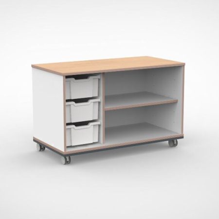 Kast 3 kolommen H67,5 06