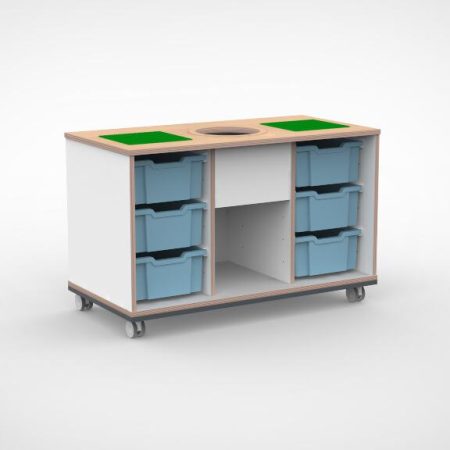 Kast 3 kolommen H67,5 09