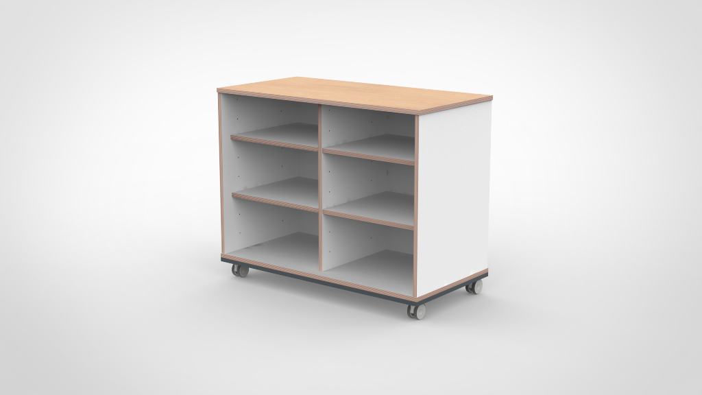 Kast 3 kolommen H84 04 - Afbeelding 2