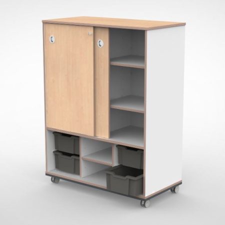 Kast 3 kolommen H140 04