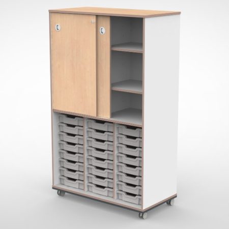 Kast 3 kolommen H174 03