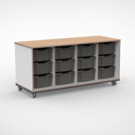 Kast 4 kolommen H67,5 05