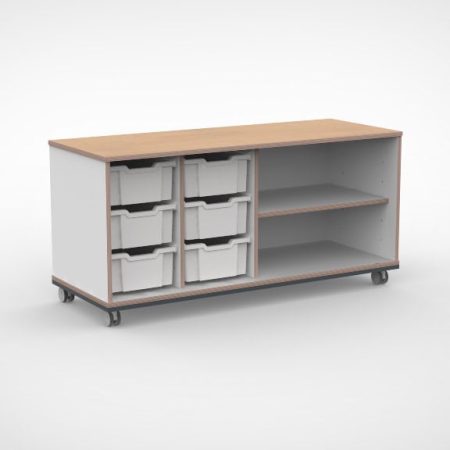 Kast 4 kolommen H67,5 06