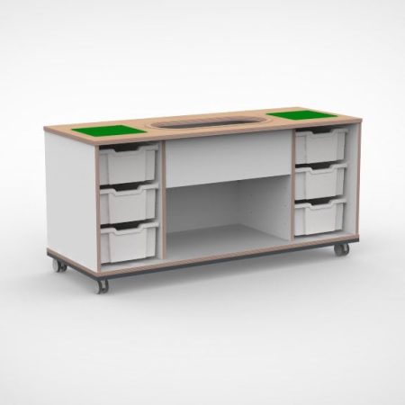 Kast 4 kolommen H67,5 10